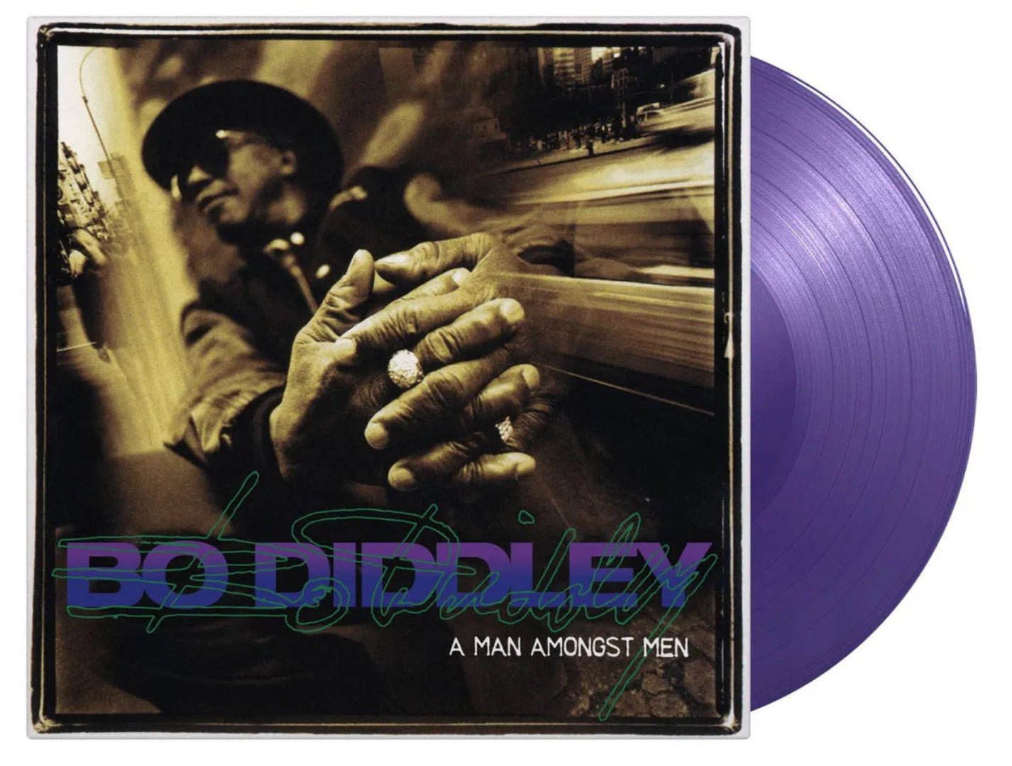 Bo Diddley A Man Amongst Men purple vinyl limited release with 4-page booklet