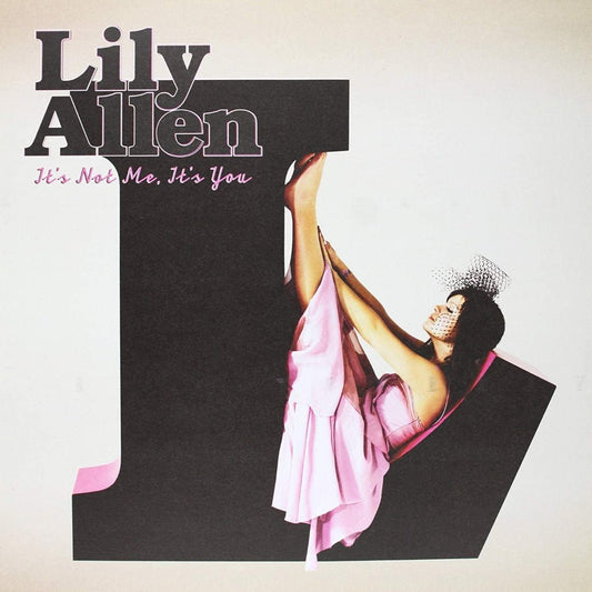 Lily Allen Its Not Me Its You crystal clear vinyl LP album cover artwork image