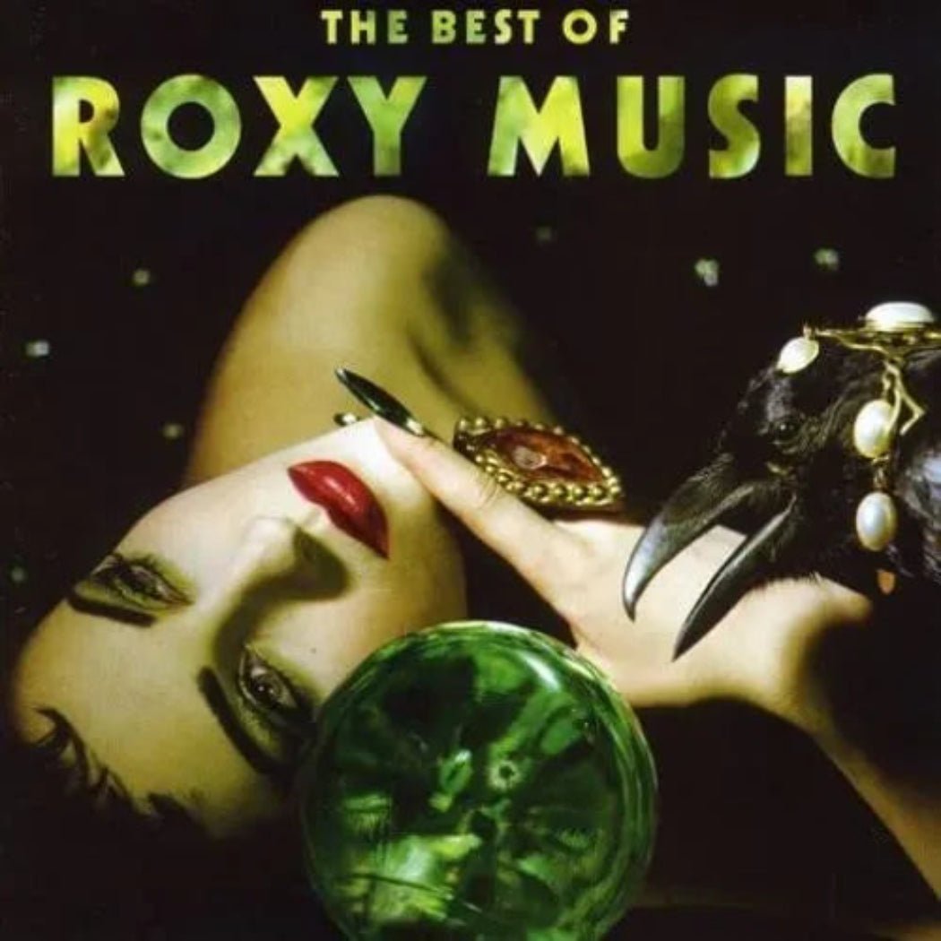 Roxy Music The Best Of CD album cover featuring elegant minimalist artwork