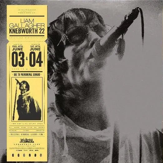 Liam Gallagher - Knebworth 22 2 LP Yellow Vinyl - 1 - LP - Orchard Records