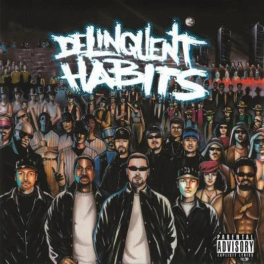 Delinquent Habits debut 1996 Latin rap album on vinyl featuring Tres Delinquentes

