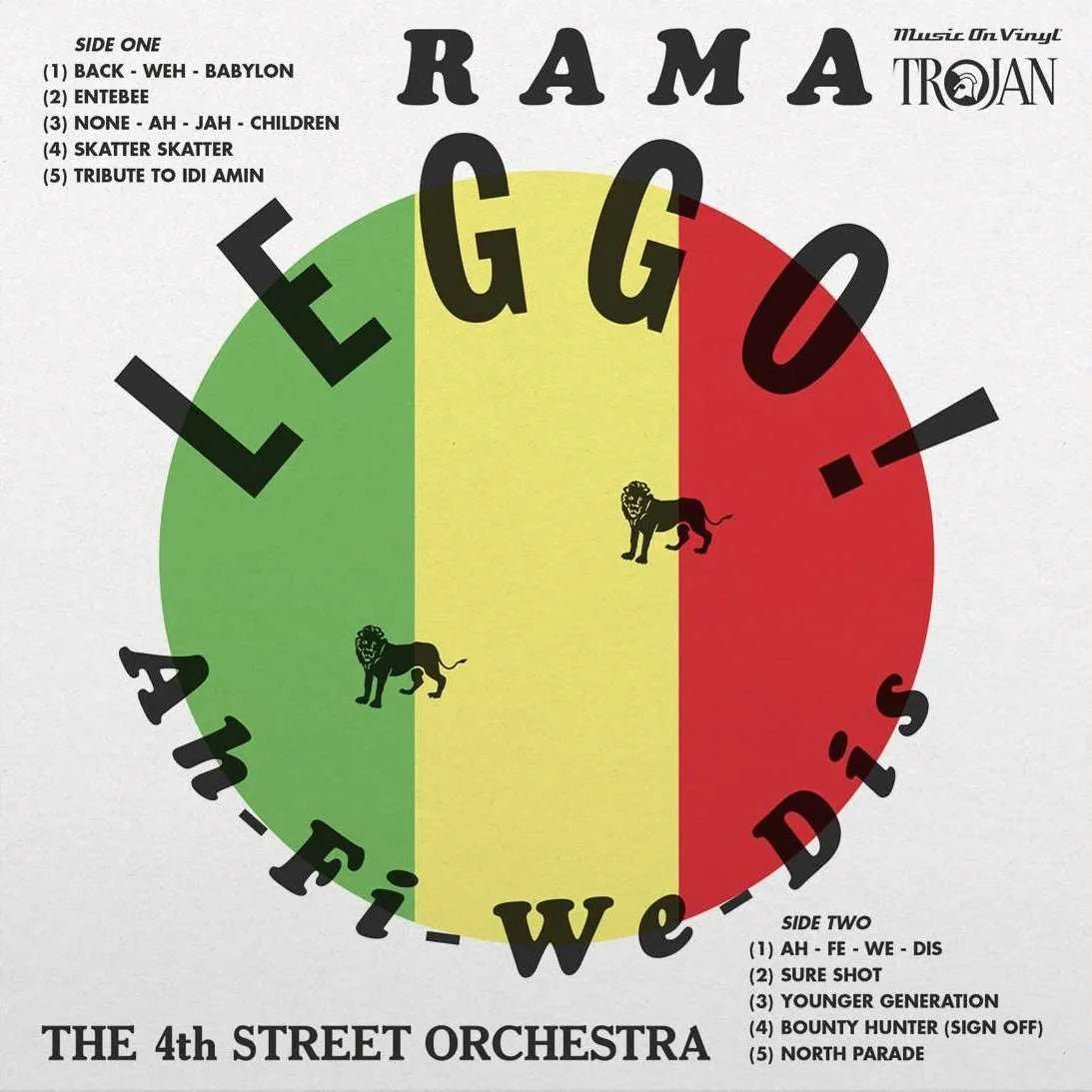 Fourth Street Orchestra - Leggo! Ah - Fi - We - Dis LP Orange Vinyl - 1 - LP - Orchard Records