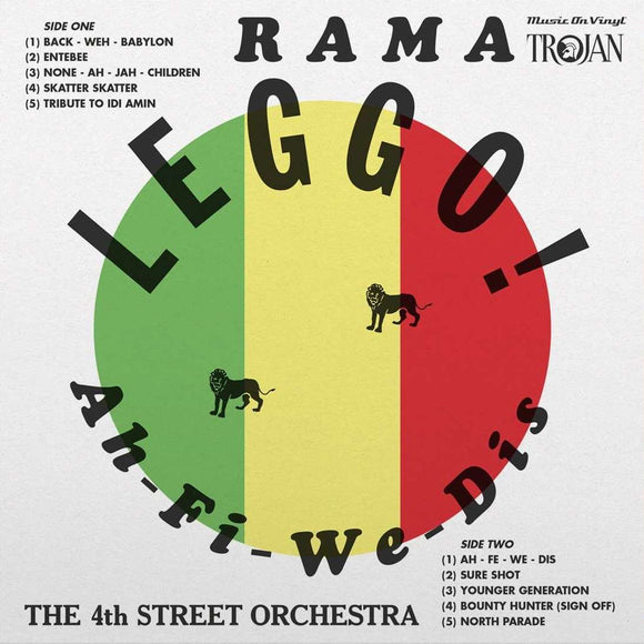 Fourth Street Orchestra - Leggo! Ah-Fi-We-Dis  (MOVLP3408) LP Orange Vinyl