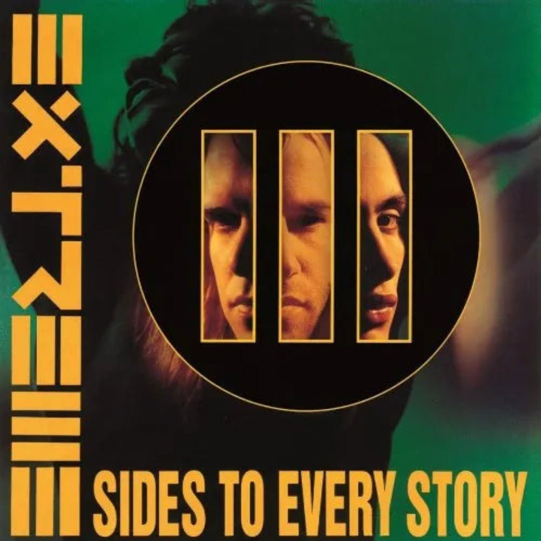 III Sides to Every Story by Extreme reissued on black vinyl with insert