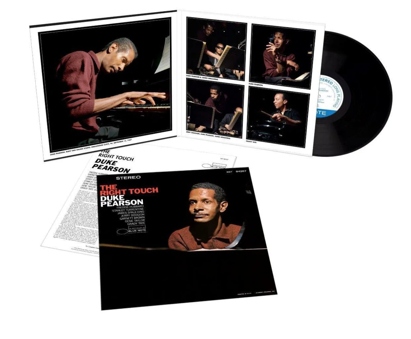 The Right Touch Duke Pearson Tone Poet vinyl album Blue Note jazz
