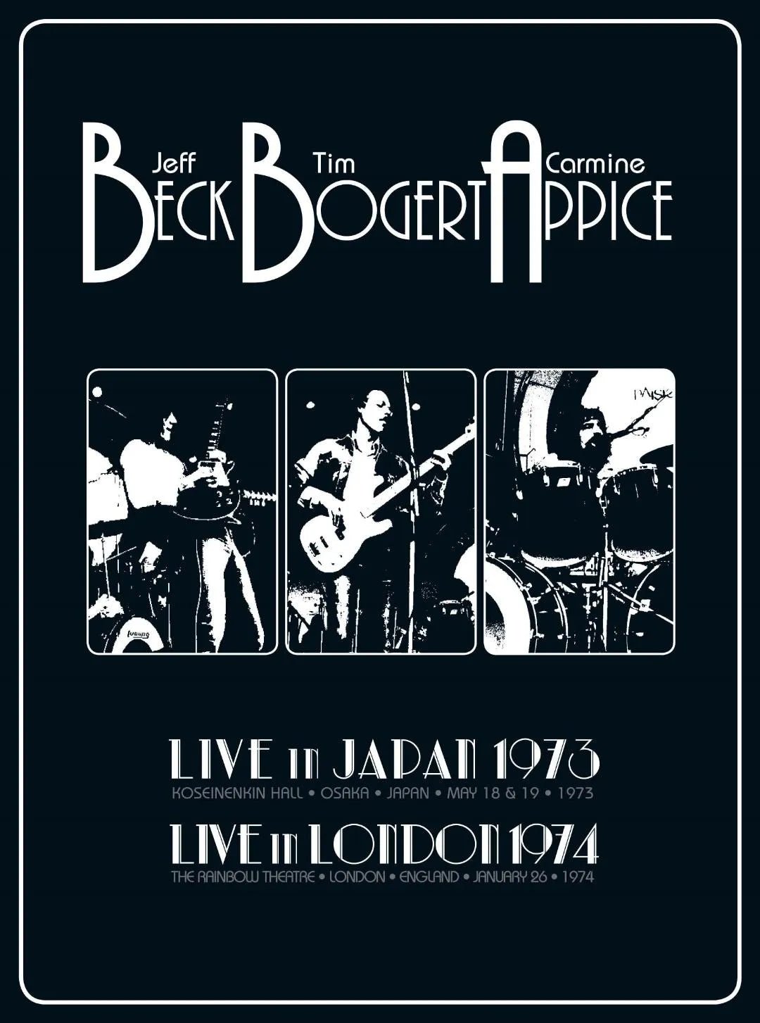 Beck, Bogert & Appice Live 1973 & 1974 deluxe CD edition