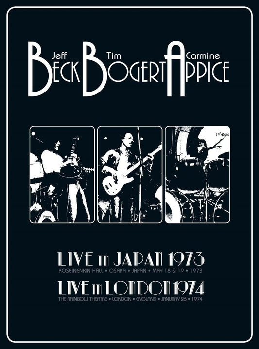 Beck, Bogert & Appice Live 1973 & 1974 deluxe CD edition