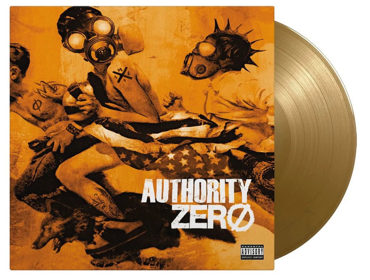 Authority Zero - Andiamo LP Gold Vinyl - 2 - LP - Orchard Records