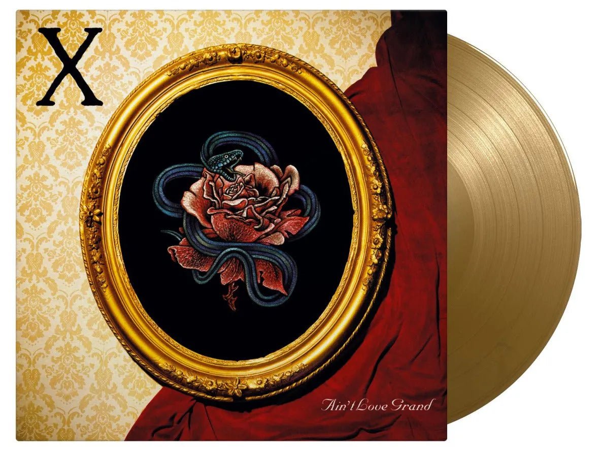 X - Ain't Life Grand LP Gold Vinyl - 2 - LP - Orchard Records