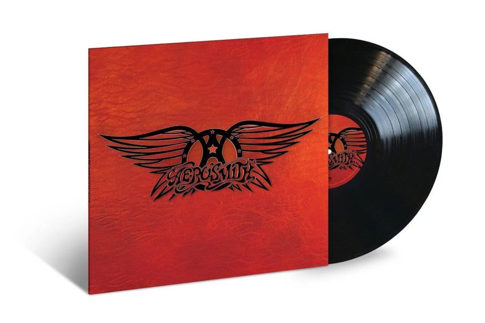 Aerosmith’s Greatest Hits vinyl record showcasing timeless rock anthems