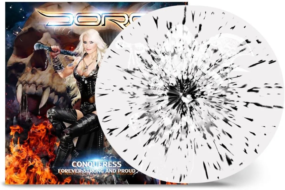 Doro - Conqueress: Forever Strong And Proud 2 LP Black & White Splatter Vinyl - 2 - LP - Orchard Records
