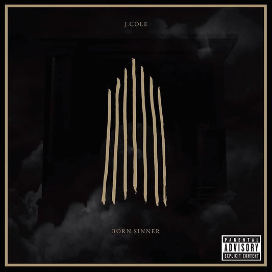J. Cole - Born Sinner  2 LP Red Vinyl