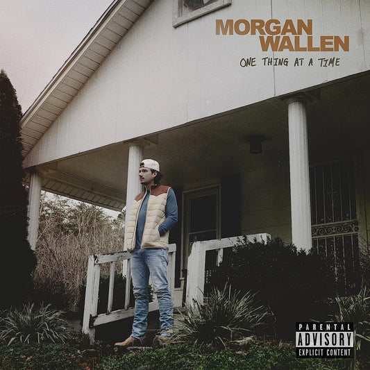 Morgan Wallen – One Thing At A Time triple white vinyl LP cover