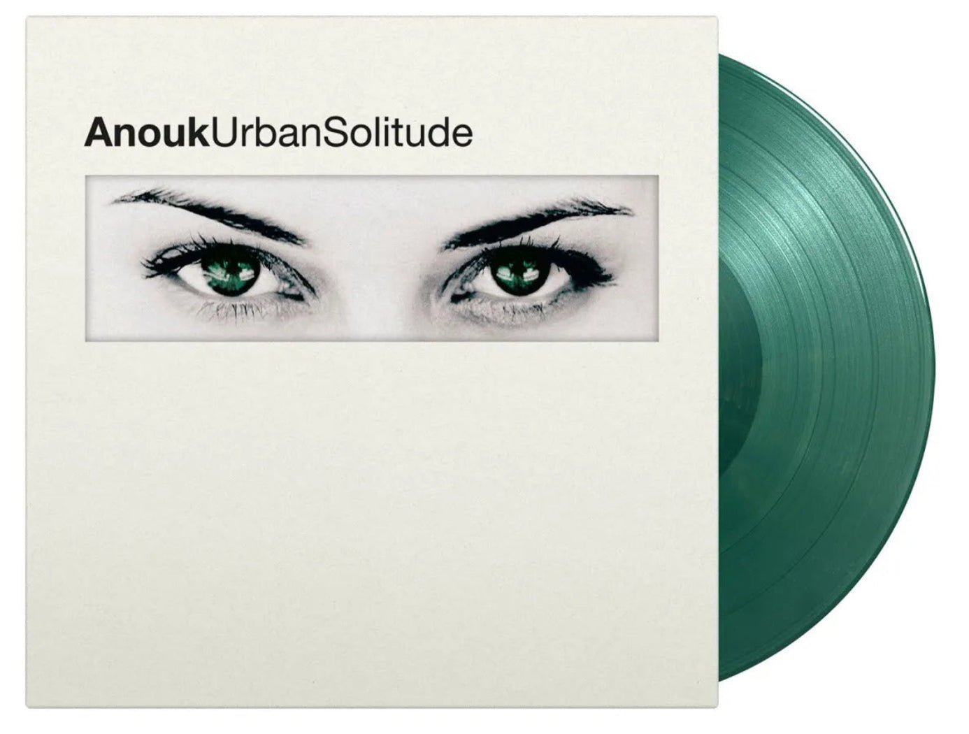 Urban Solitude by Anouk 2LP moss green vinyl includes six-page lyric booklet