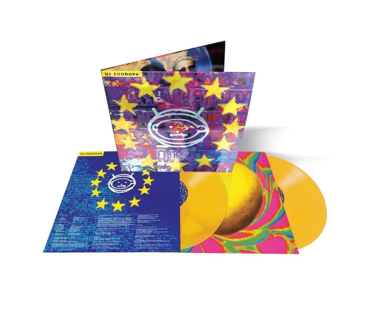 U2 - Zooropa 2 LP Yellow Vinyl - 2 - LP - Orchard Records