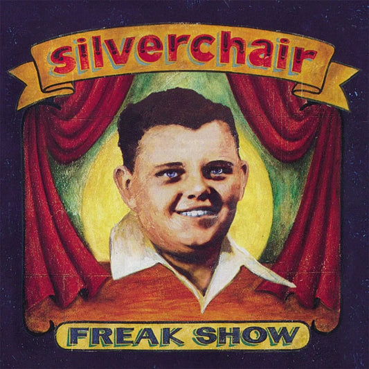 Silverchair Freak Show red and black marbled vinyl LP limited to 4000 copies.