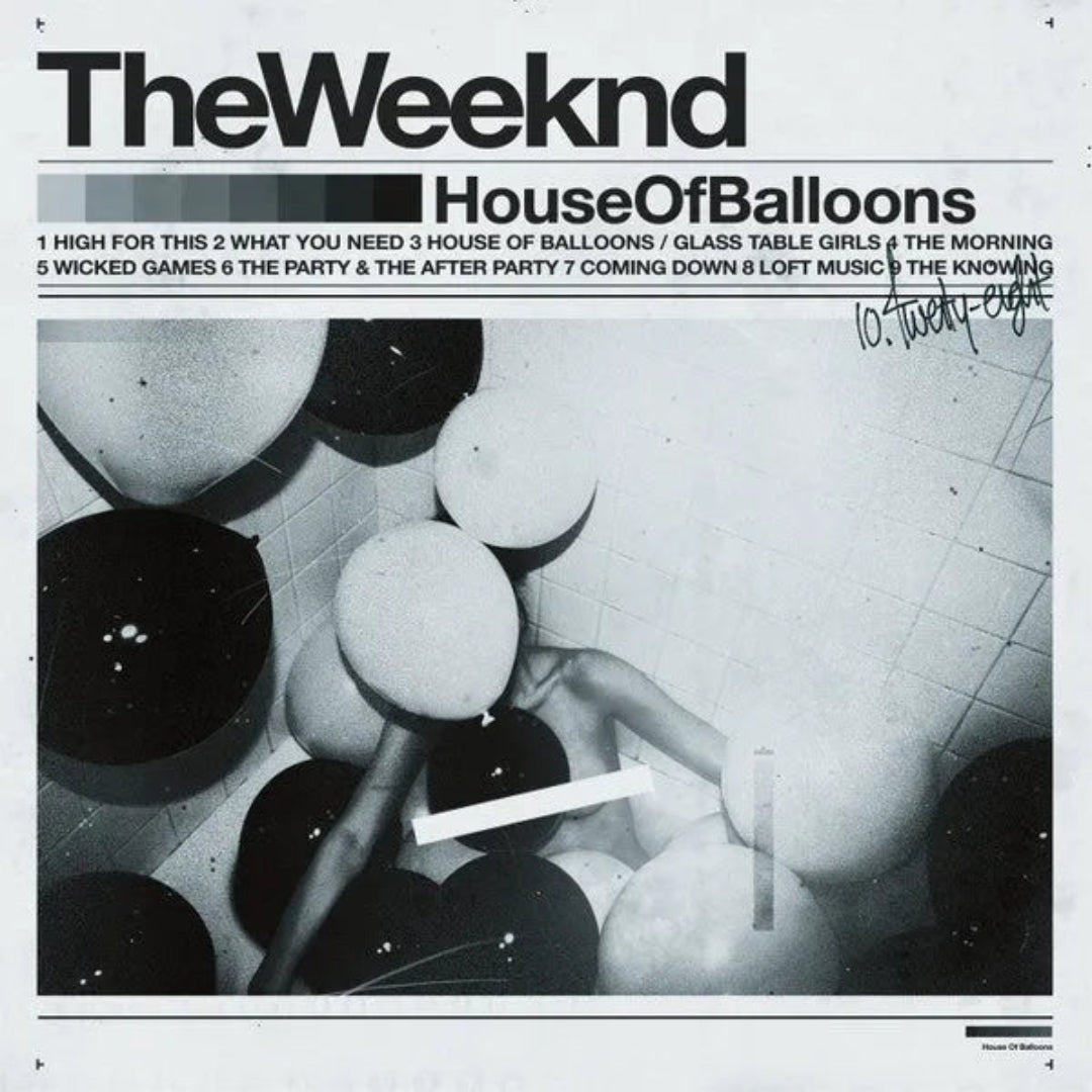 The Weeknd House of Balloons vinyl debut featuring dark alternative R&B