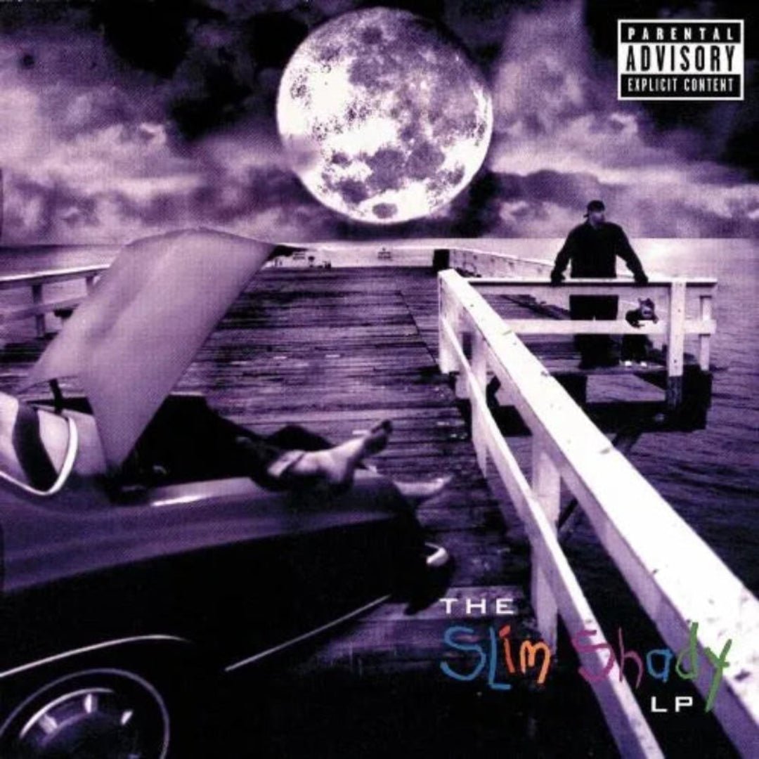 Eminem The Slim Shady LP double vinyl set with Slim Shady cover