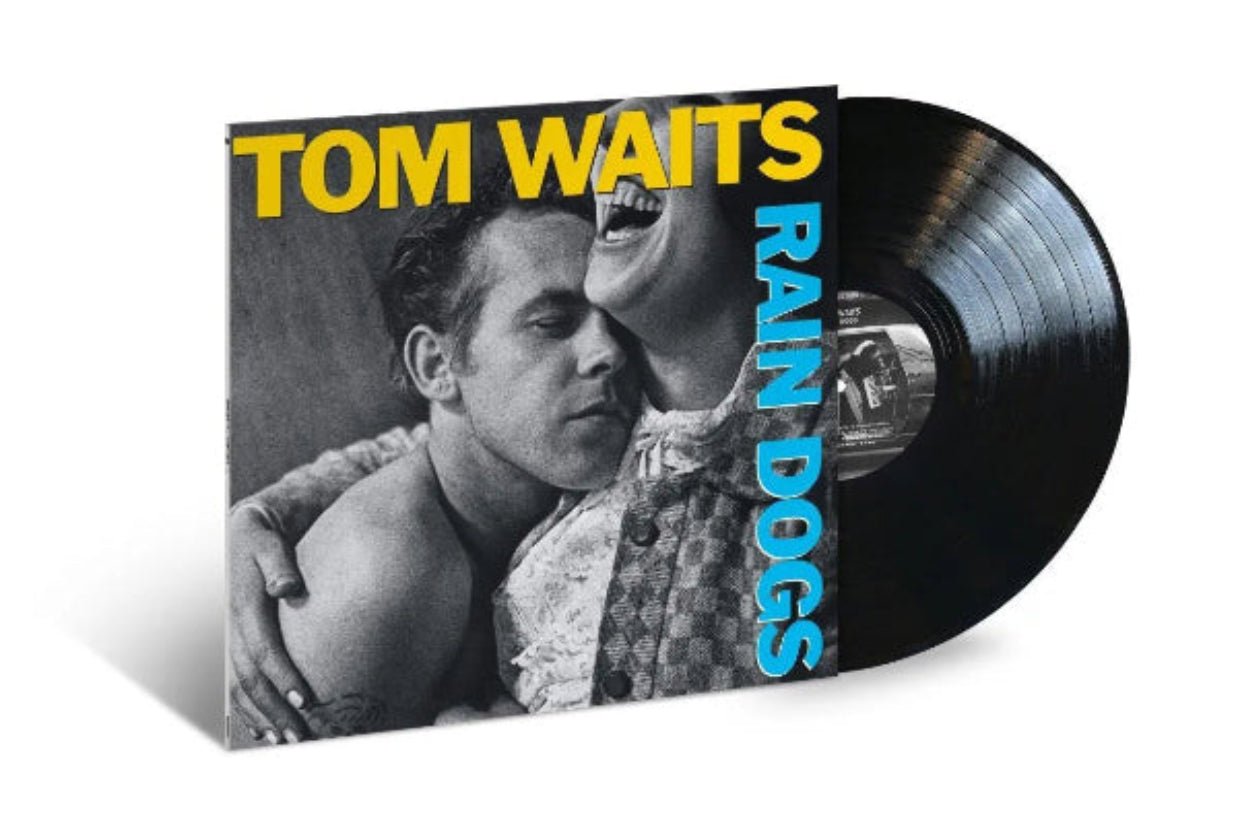 Rain Dogs by Tom Waits featuring 19-track experimental rock and cabaret