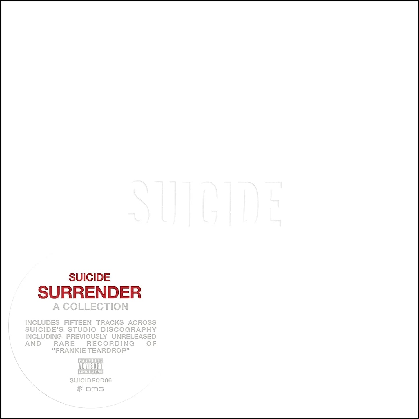 Suicide - Surrender  CD