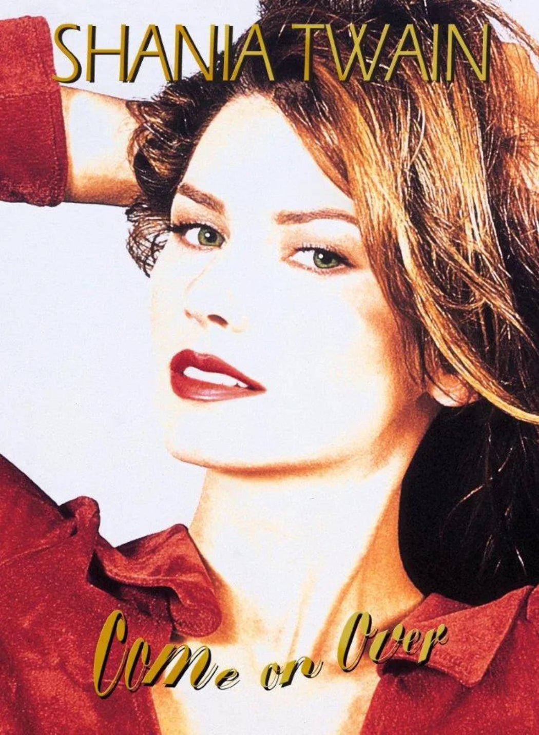 Shania Twain Come On Over hardback book edition with bonus tracks