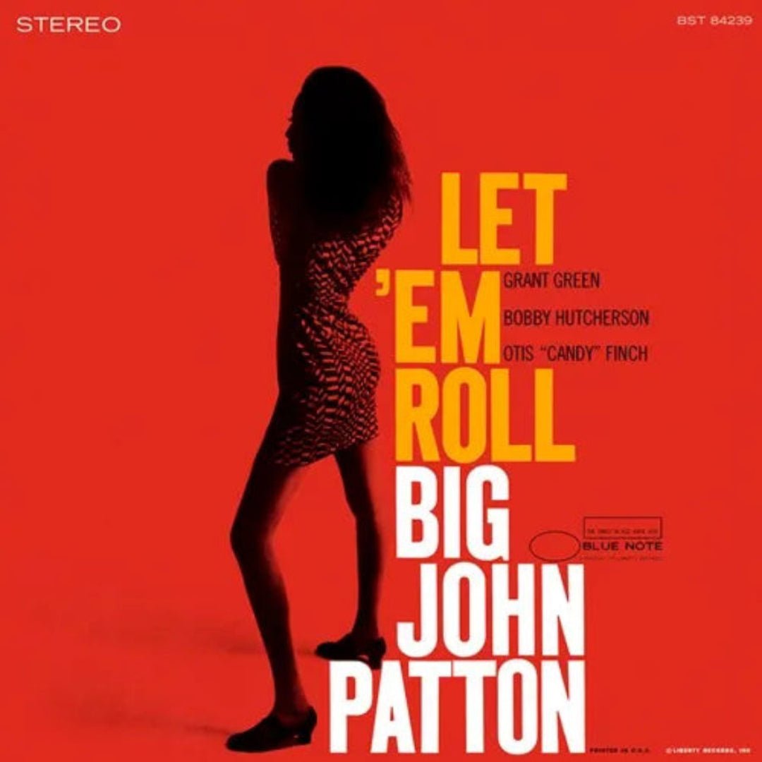 Big John Patton Let ‘Em Roll album cover, classic 1960s Blue Note soul-jazz record.