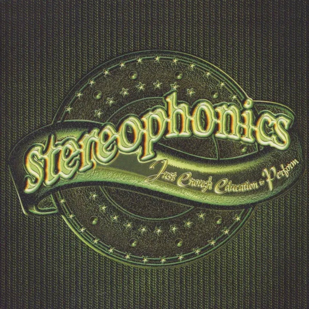 Stereophonics - Just Enough Education To Perform  LP cover