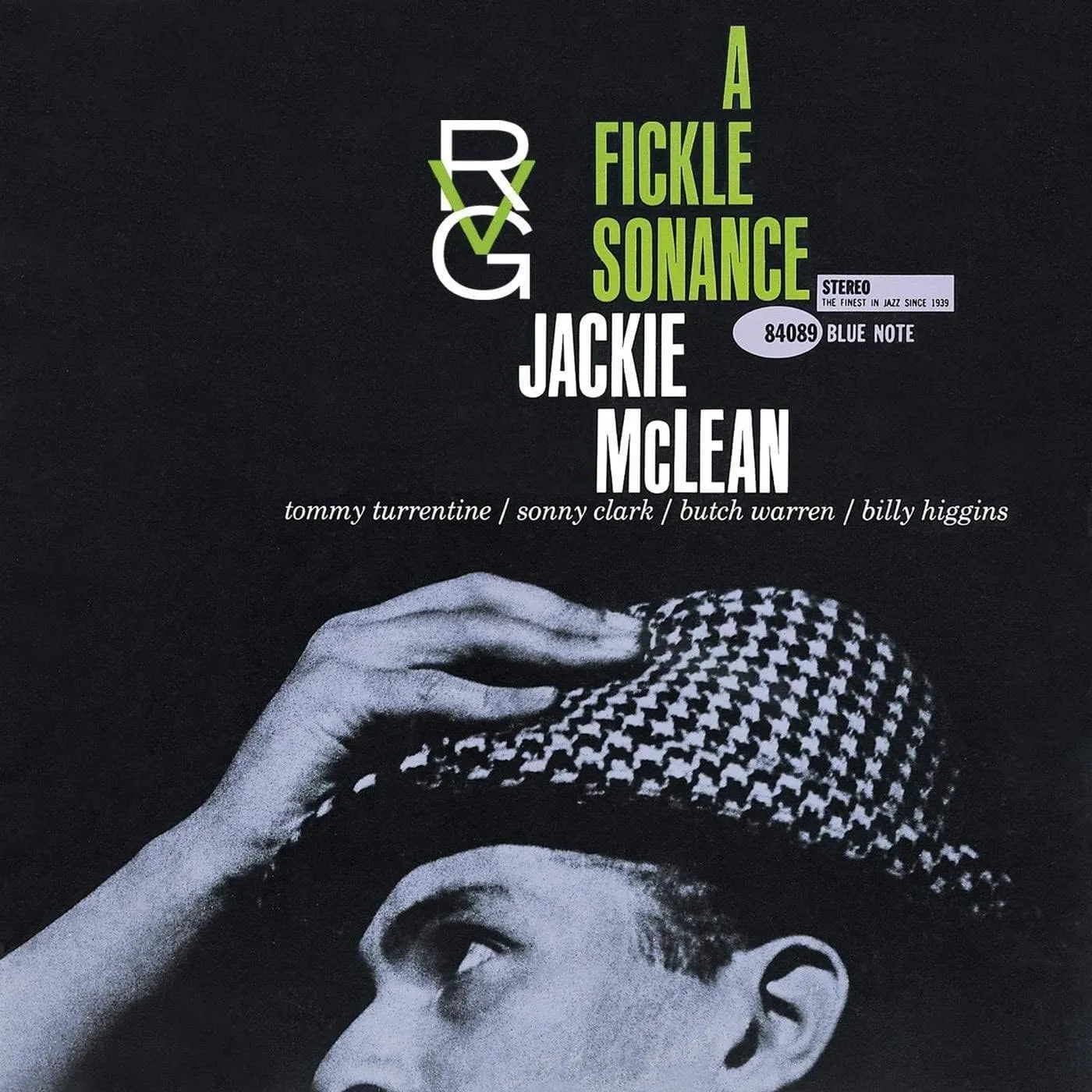 Jackie McLean A Fickle Sonance Blue Note classic jazz album cover on vinyl LP.
