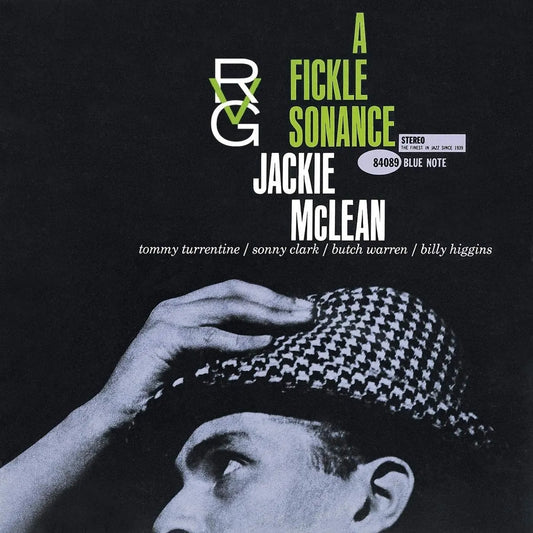 Jackie McLean A Fickle Sonance Blue Note classic jazz album cover on vinyl LP.