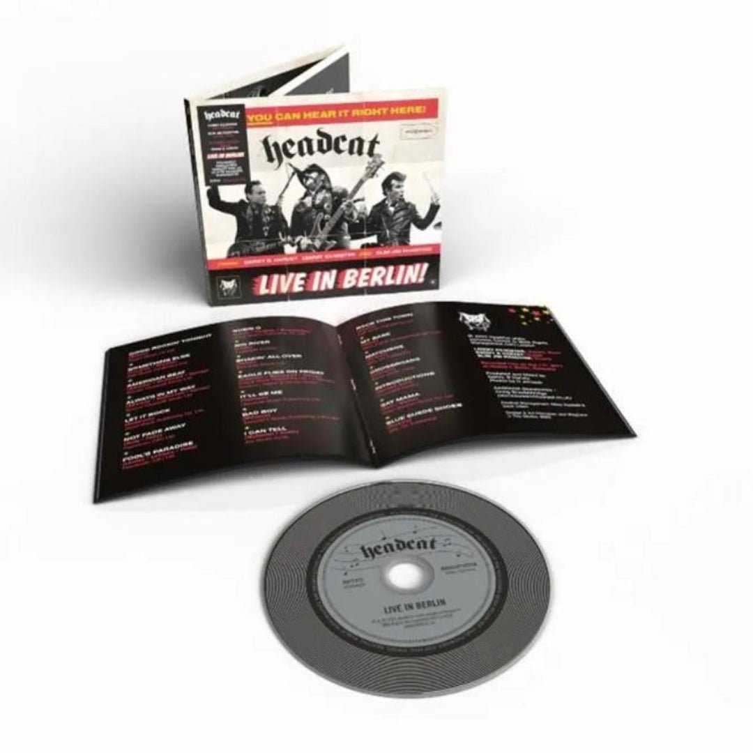 HeadCat rockabilly supergroup live album featuring Lemmy, Slim Jim Phantom, Danny B. Harvey
