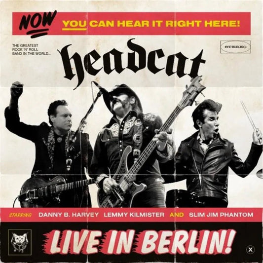 HeadCat Live In Berlin 2011 concert recorded at Huxley’s Germany