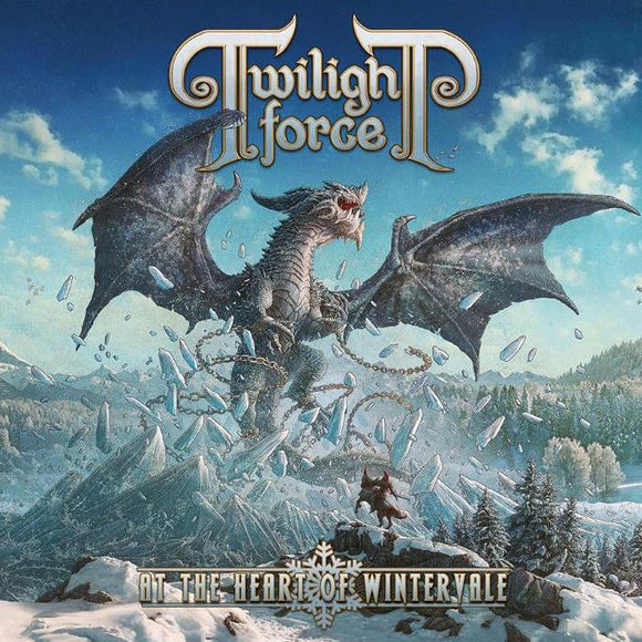 Twilight Force - At The Heart Of Wintervale (2963487) LP White & Blue Splatter Vinyl Due
