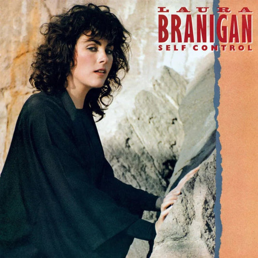 Laura Branigan Self Control album cover featuring bold 80s portrait photography