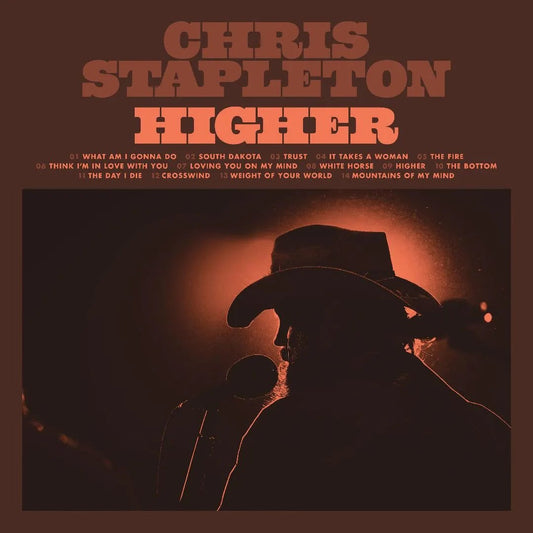 Higher is Chris Stapleton’s powerful 5th album, recorded at RCA Studio A