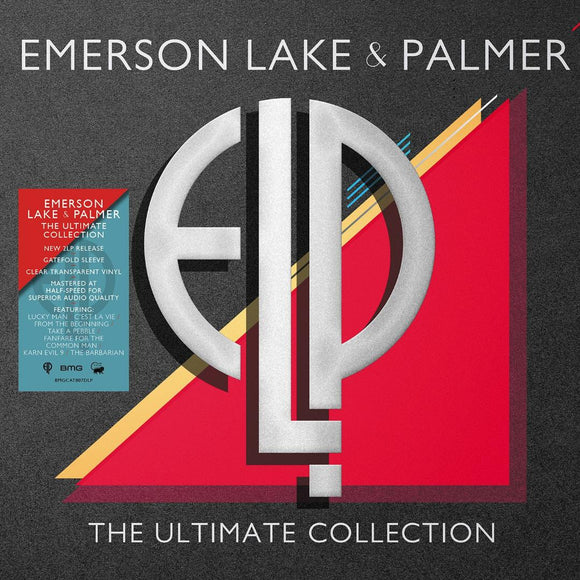 Emerson Lake & Palmer - The Ultimate Collection (BMGCAT807DLP) 2 LP Set Clear Vinyl