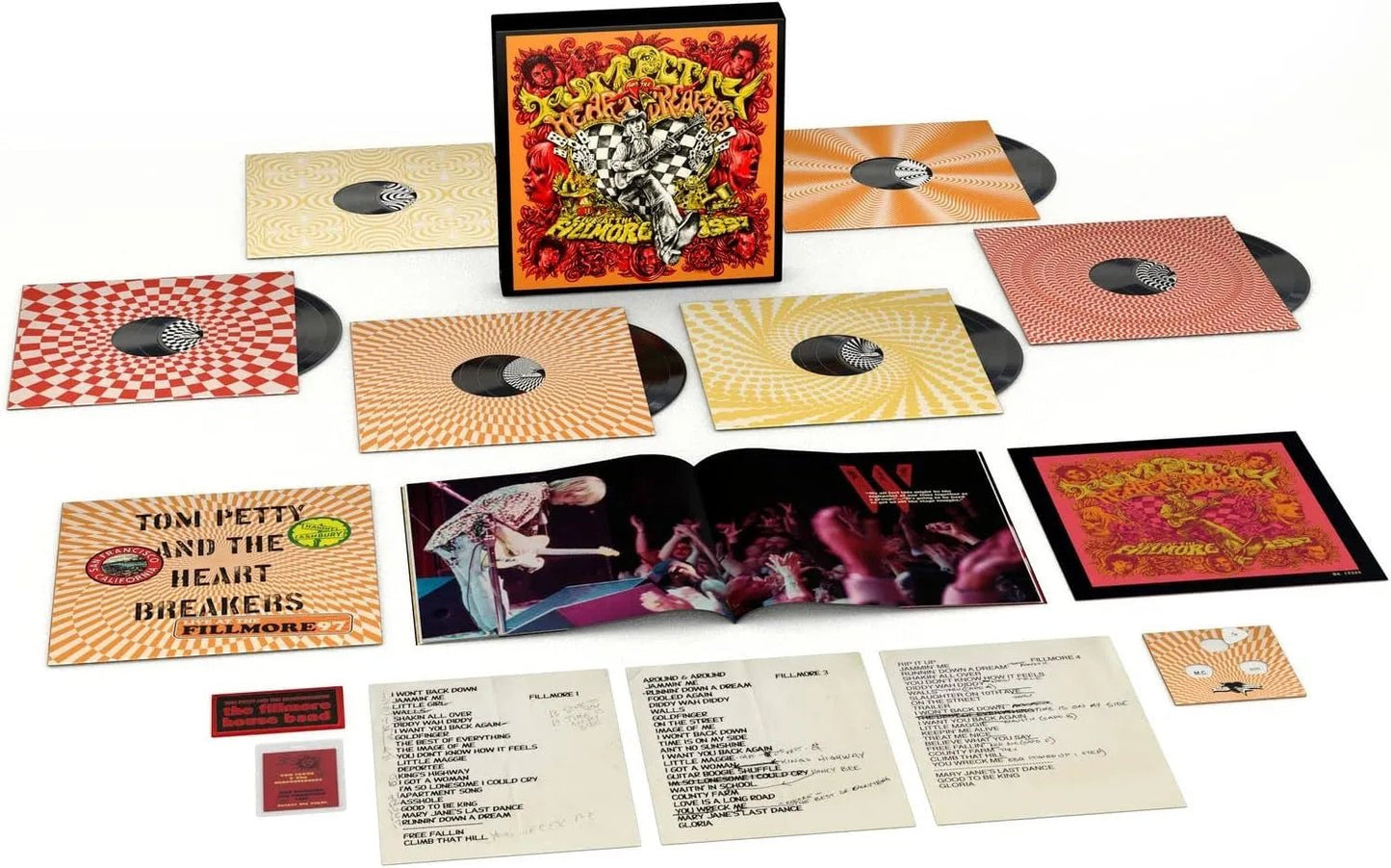 Tom Petty & The Heartbreakers - Live At The Fillmore 1997 6 LP Box Set - 2 - LP - Orchard Records