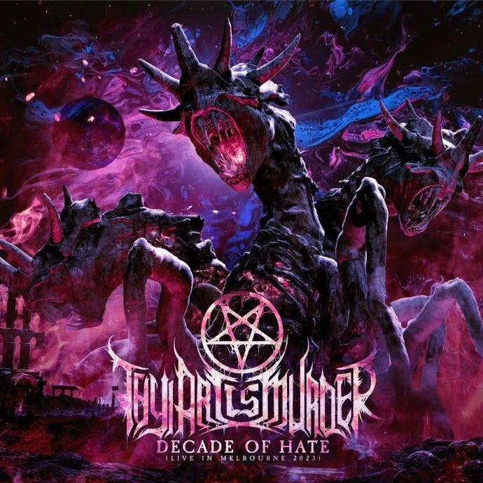 Thy Art Is Murder - Decade Of Hate LP Blue & Pink Splatter Vinyl - 1 - LP - Orchard Records