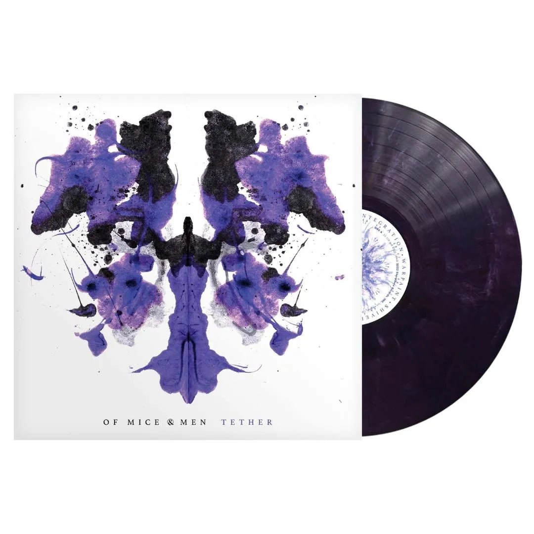 Of Mice & Men - Tether LP Purple & Black Marbled Vinyl - 2 - LP - Orchard Records