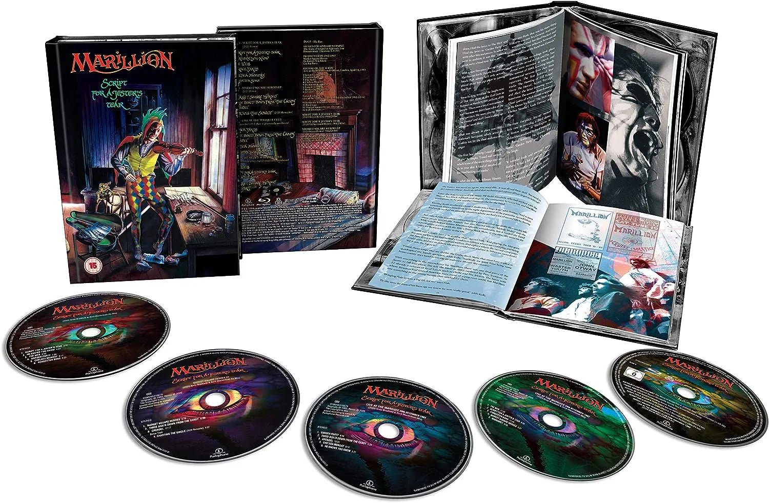 Marillion - Script For A Jesters Tear 4 CD + Blu - Ray Set - 2 - CD - Orchard Records