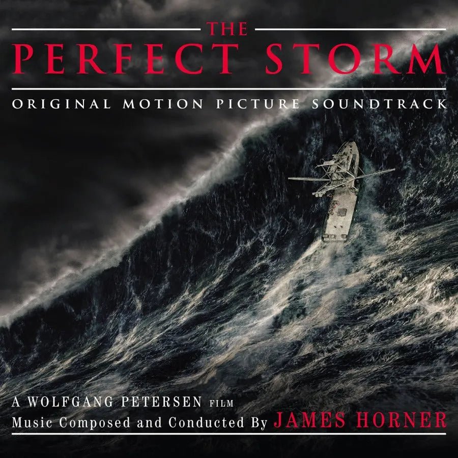 James Horner - The Perfect Storm 2 LP Set Red & Black Marbled Vinyl - 1 - LP - Orchard Records