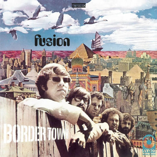 Fusion Border Town limited edition turquoise vinyl with Ry Cooder guest