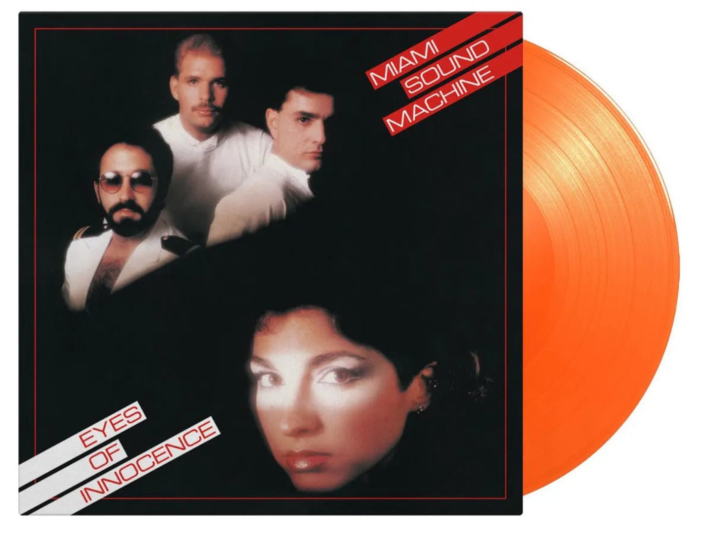 Gloria Estefan vocals on Eyes of Innocence orange vinyl edition

