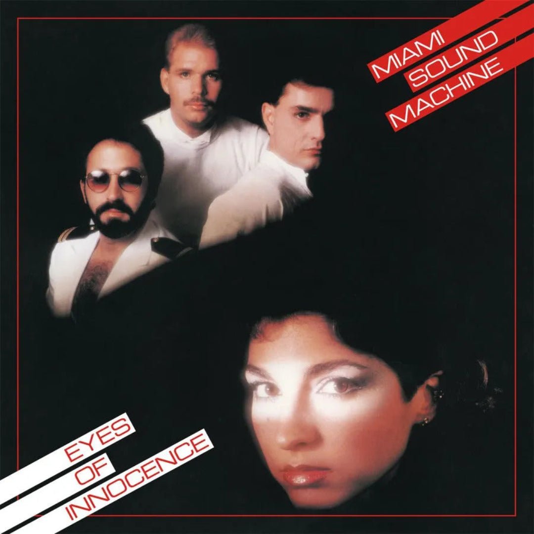 Eyes of Innocence limited orange vinyl by Miami Sound Machine with hit single Dr. Beat