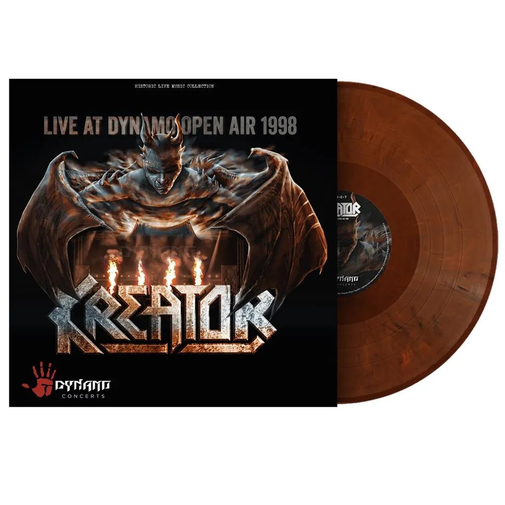 Kreator - Live At Dynamo Open Air 1998 LP Brown & Orange Marbled Vinyl - 2 - LP - Orchard Records