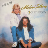 Modern Talking - Don't Worry (MOV12063) 12" Single Blue White & Black Marbled Vinyl