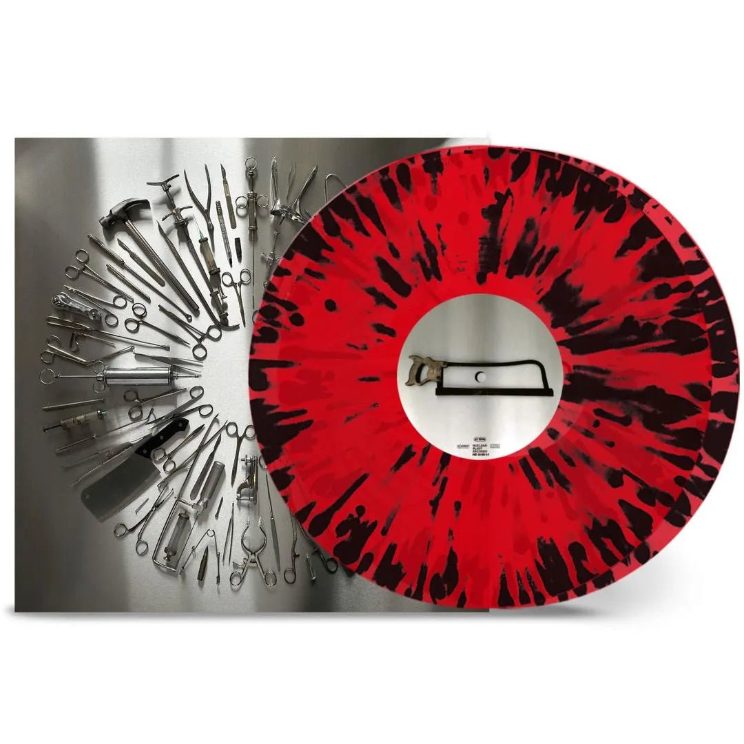 Carcass - Surgical Steel 2 LP Set Red & Black Splatter Vinyl - 2 - LP - Orchard Records
