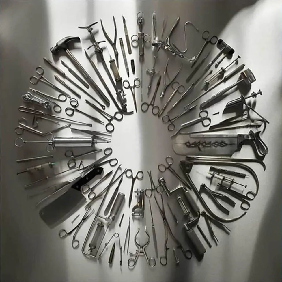 Carcass - Surgical Steel 2 LP Set Red & Black Splatter Vinyl - 1 - LP - Orchard Records