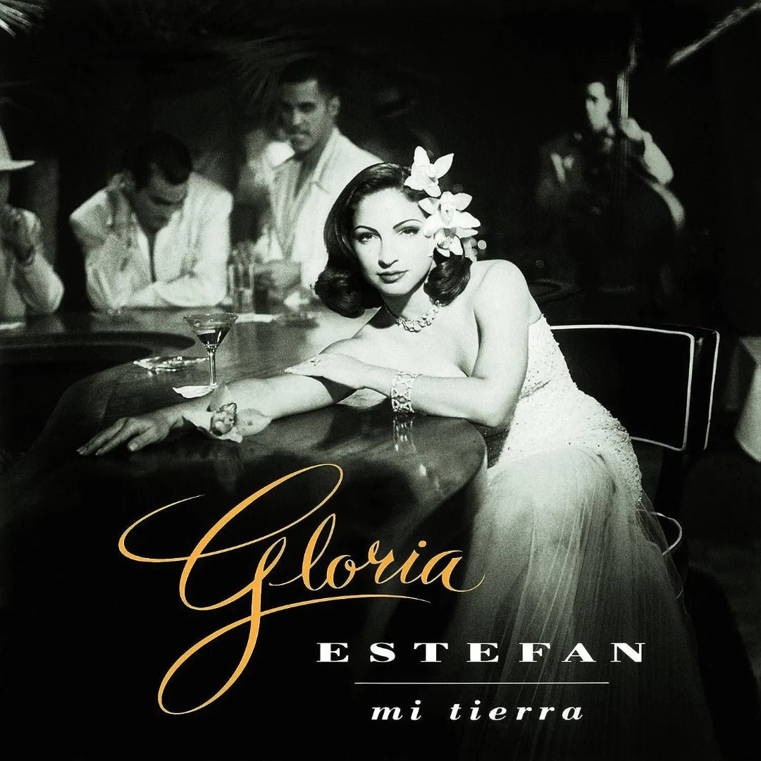 Gloria Estefan Mi Tierra LP Latin pop Cuban music album artwork
