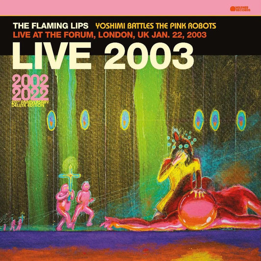 The Flaming Lips - Live at The Forum London 22nd Jan 2003 2 LP Set Pink Vinyl - 1 - LP - Orchard Records