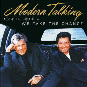 Modern Talking - Space Mix + We Take The Chance (MOV12067) 12" Single Silver Vinyl